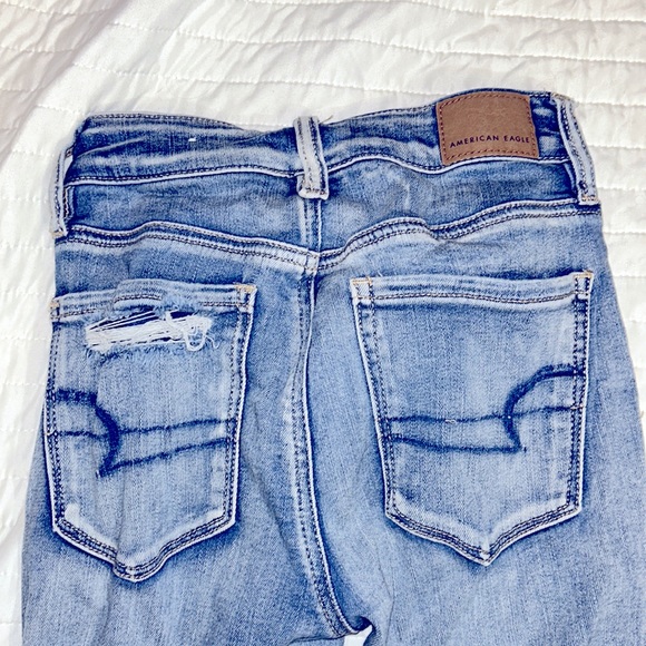 American Eagle High Rise Distressed Jean Jeggings - Picture 6 of 6